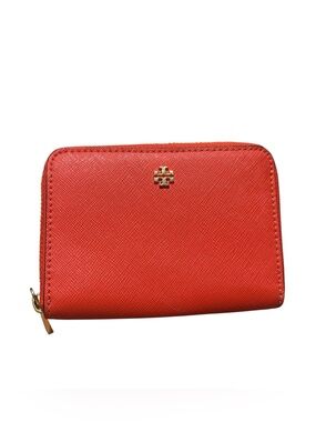 Tory Burch Saffiano leather zip-around wallet
